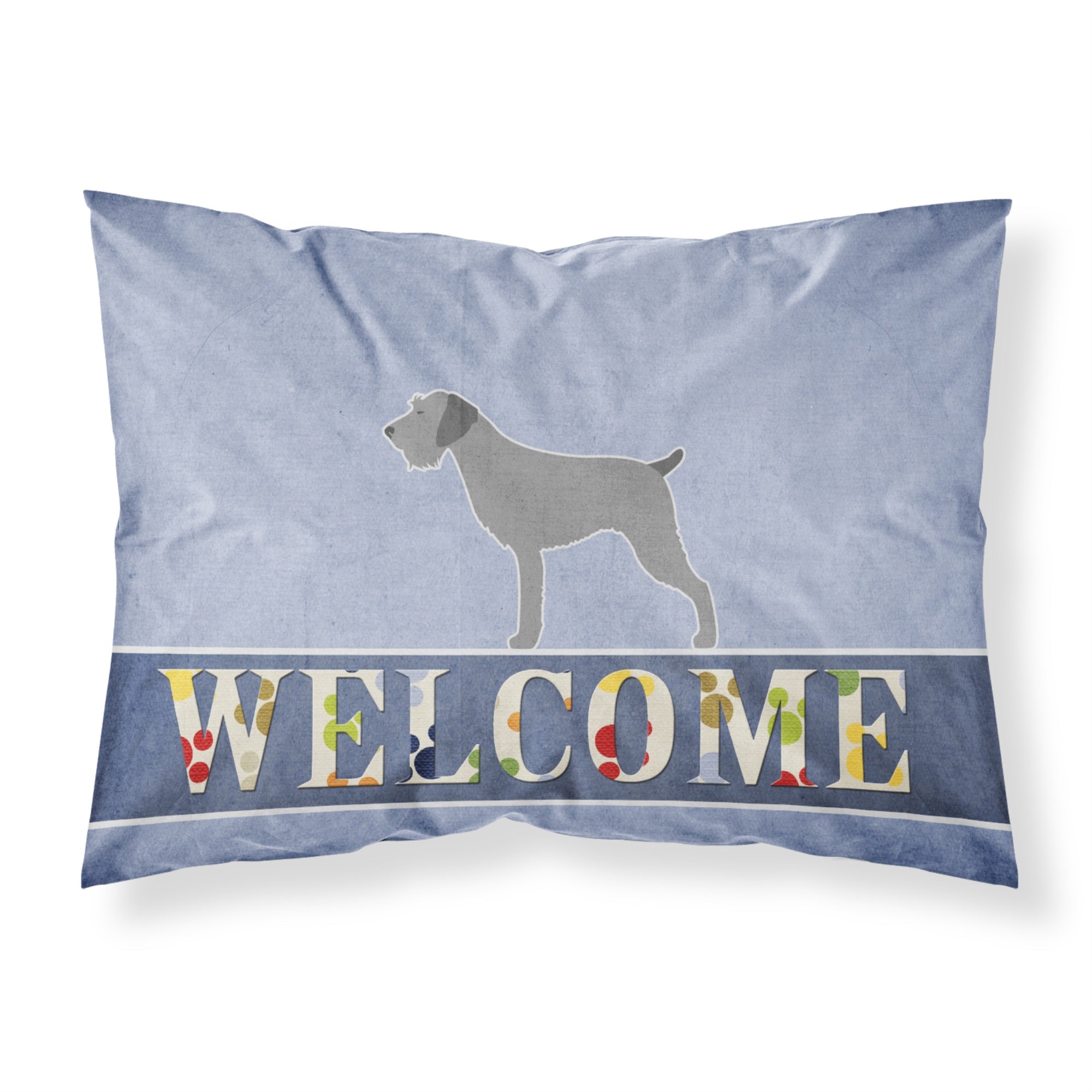 'Caroline'S Treasures German Wirehaired Pointer Welcome Pillowcase, Standard,'