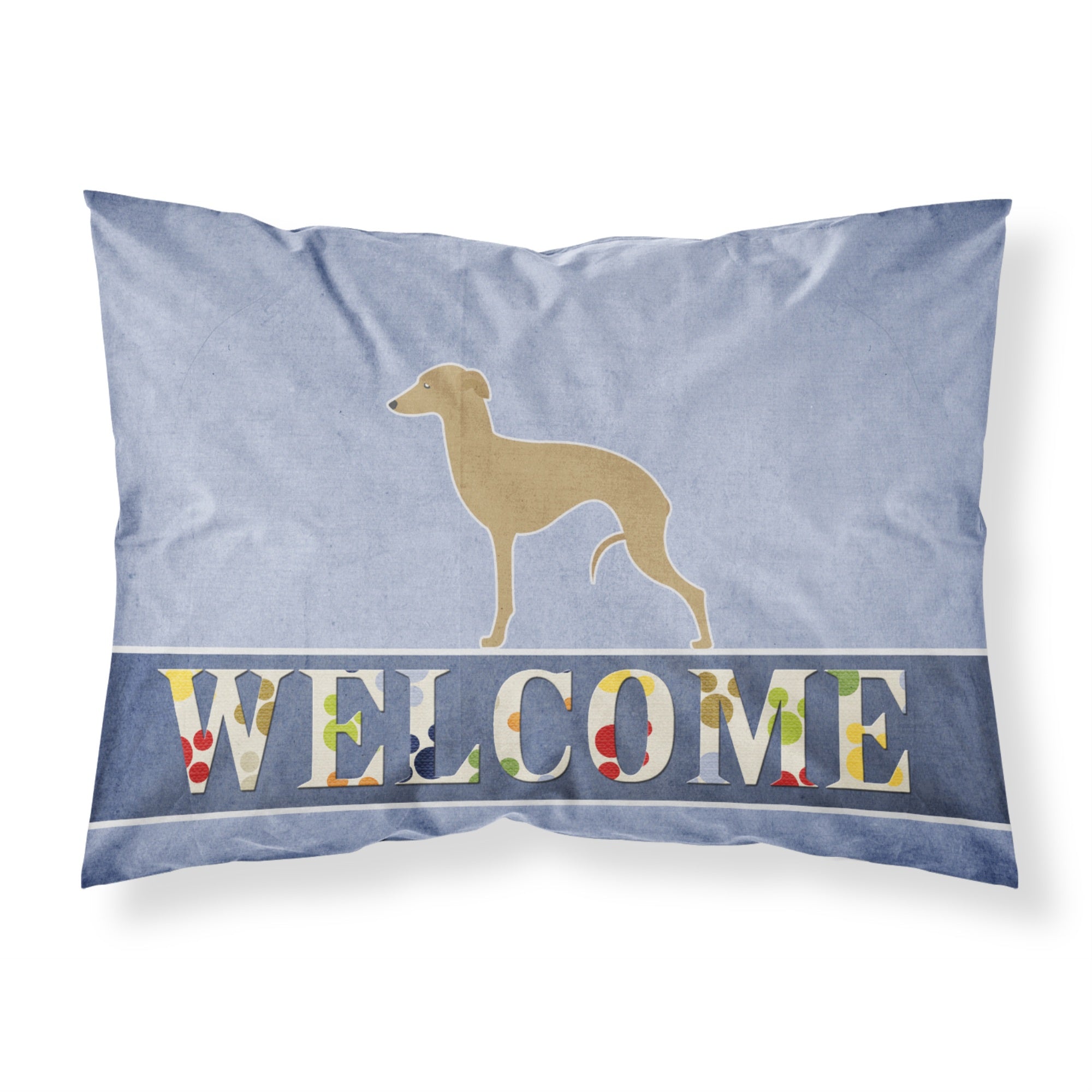 'Caroline'S Treasures Italian Greyhound Welcome Pillowcase, Standard,'