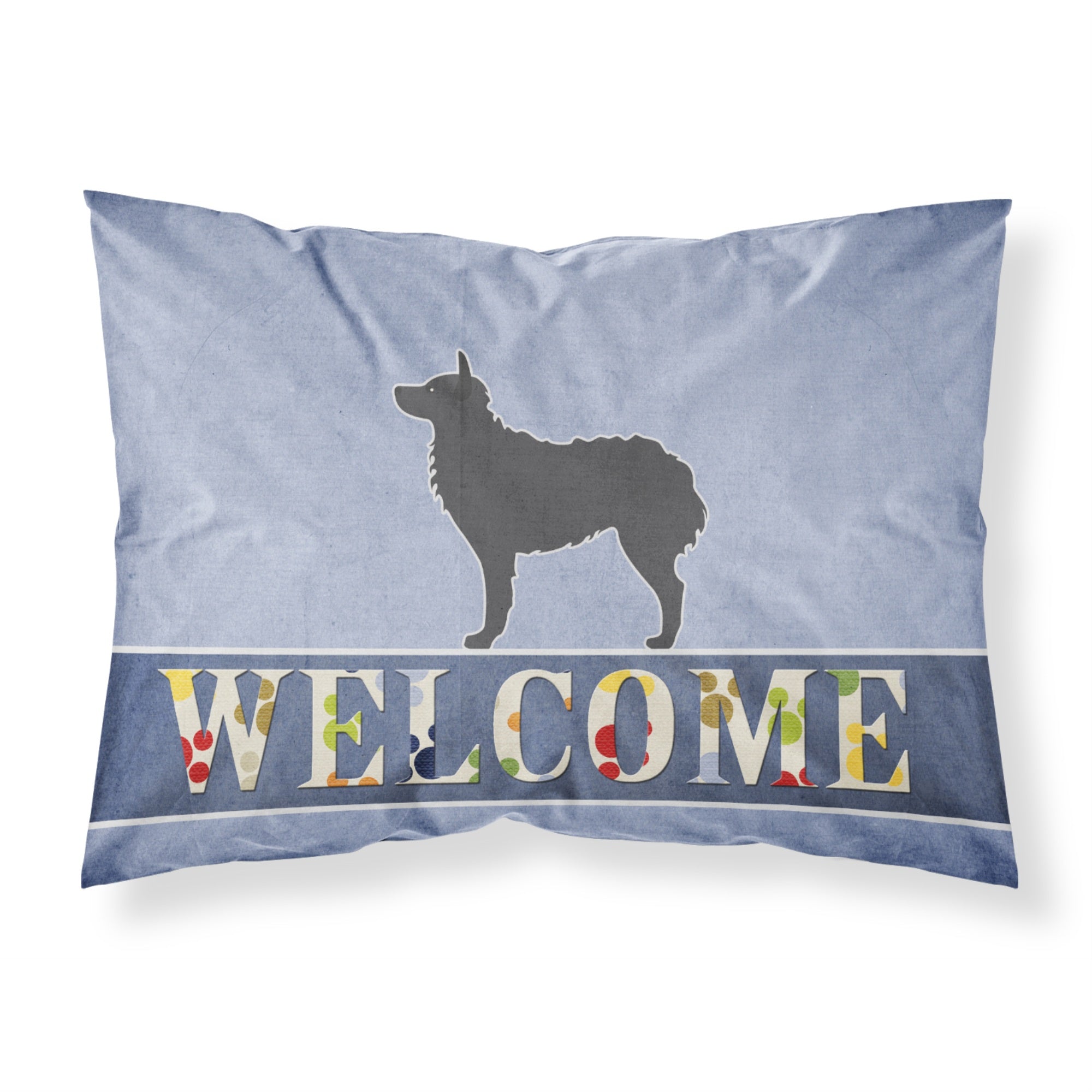 'Caroline'S Treasures Croatian Sheepdog Welcome Pillowcase, Standard,'