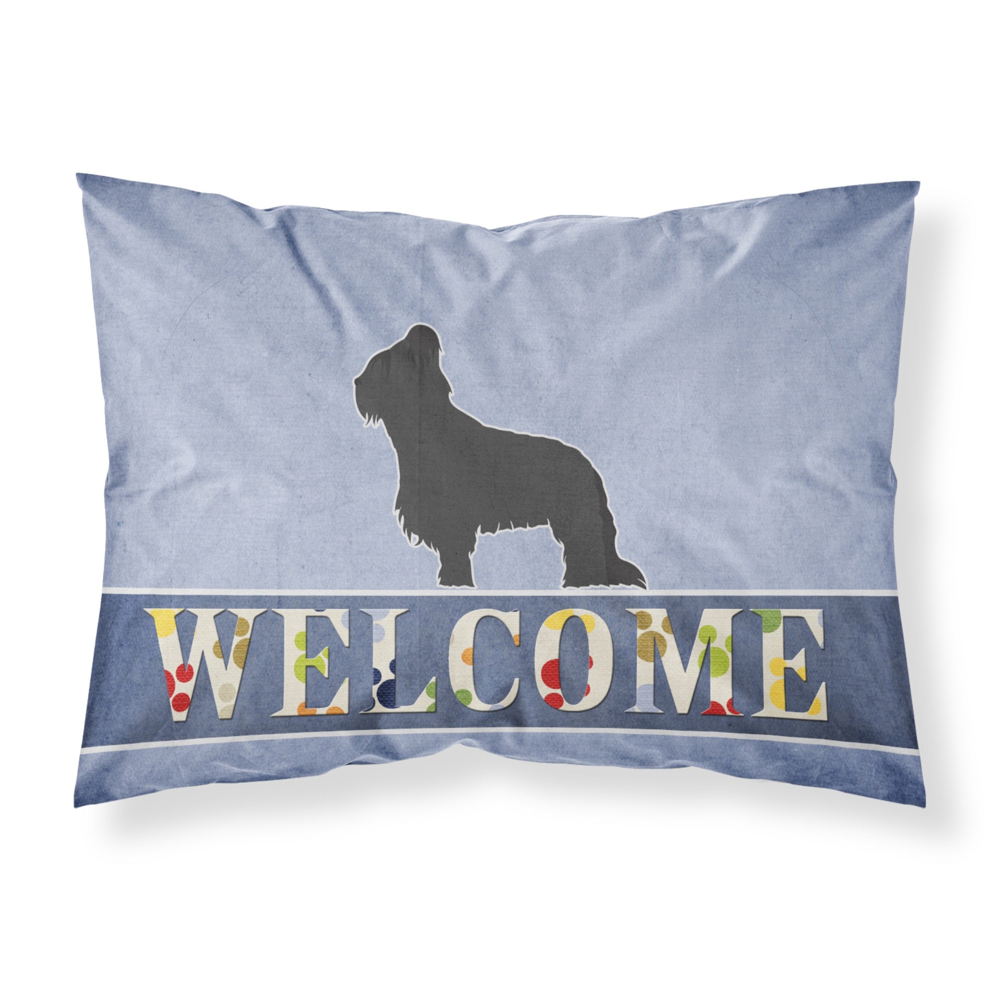'Caroline'S Treasures Briard Welcome Pillowcase, Standard,'