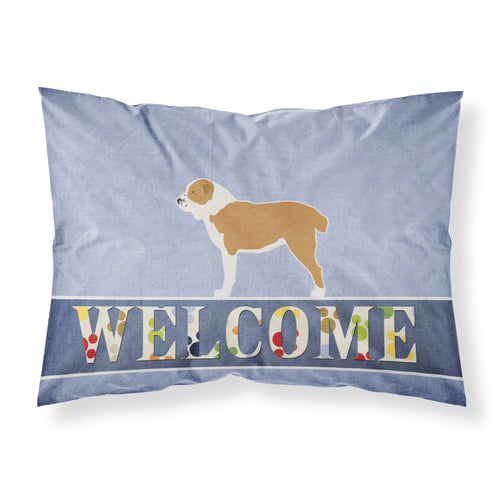 'Caroline'S Treasures Central Asian Shepherd Dog Welcome Pillowcase, Standard,'
