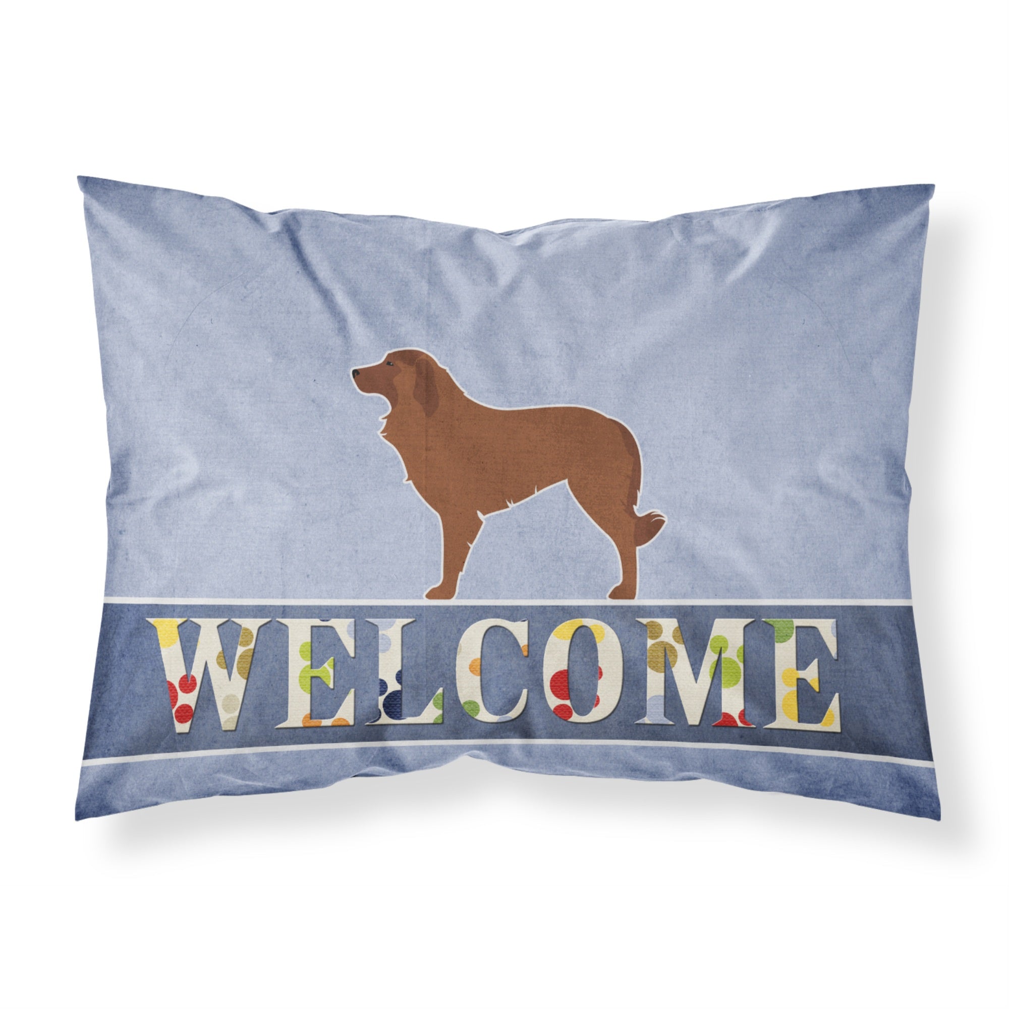 'Caroline'S Treasures Portuguese Sheepdog Dog Welcome Pillowcase, Standard, Multicolor'