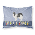 'Caroline'S Treasures Welcome Japanese Chin Pillowcase, Standard'
