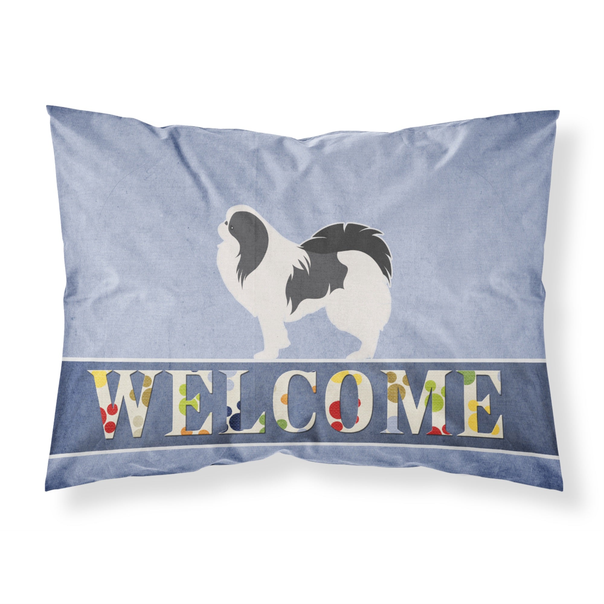 'Caroline'S Treasures Welcome Japanese Chin Pillowcase, Standard'