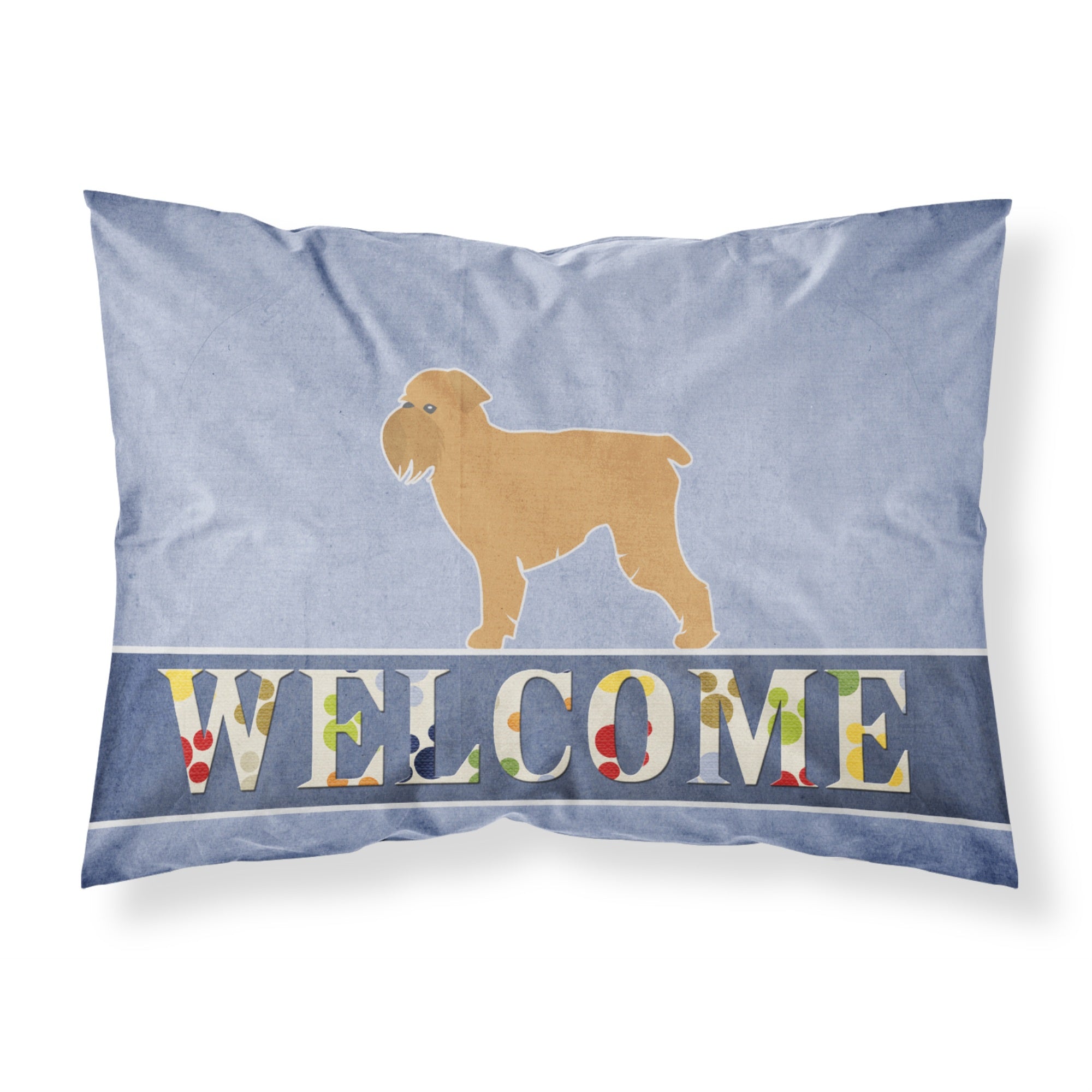 'Caroline'S Treasures Brussels Griffon Welcome Pillowcase, Standard,'