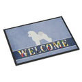 CarolineS Treasures Bichon Frise Welcome Doormat 24 X 36 Multicolor