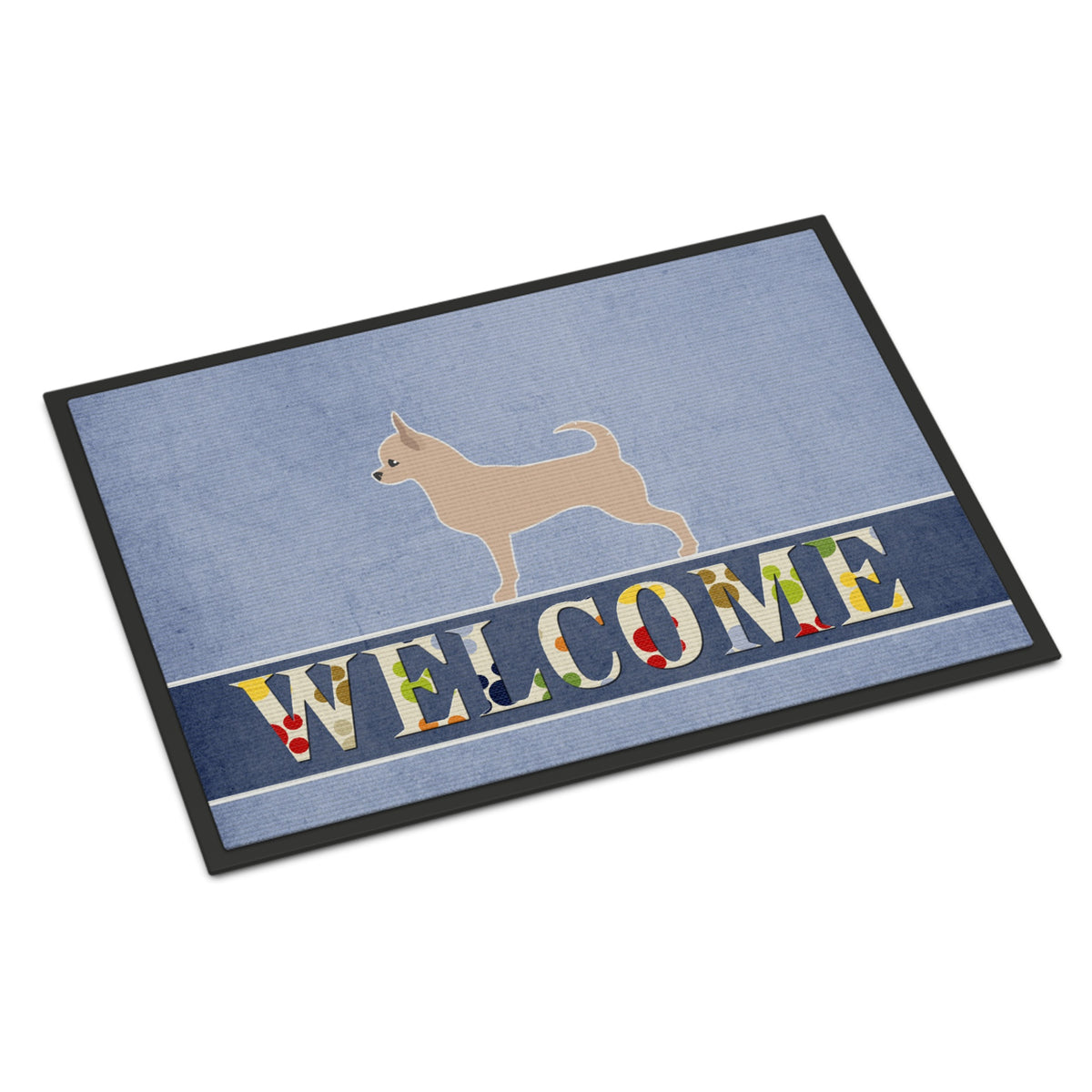 CarolineS Treasures Chihuahua Welcome Doormat 18 X 27 Multicolor