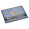 CarolineS Treasures Staffordshire Bull Terrier Welcome Doormat 18 X 27 Multicolor