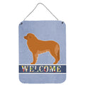 CarolineS Treasures Leonberger Welcome Metal Print, 16 X 12, Multicolor