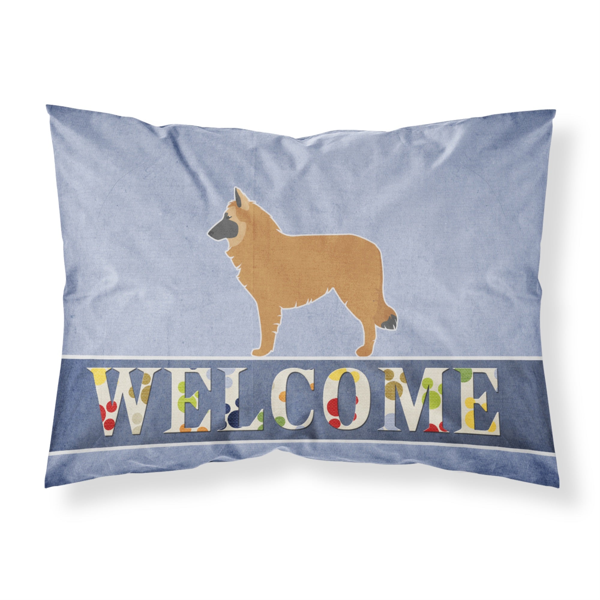 'Caroline'S Treasures Belgian Shepherd Welcome Pillowcase, Standard,'