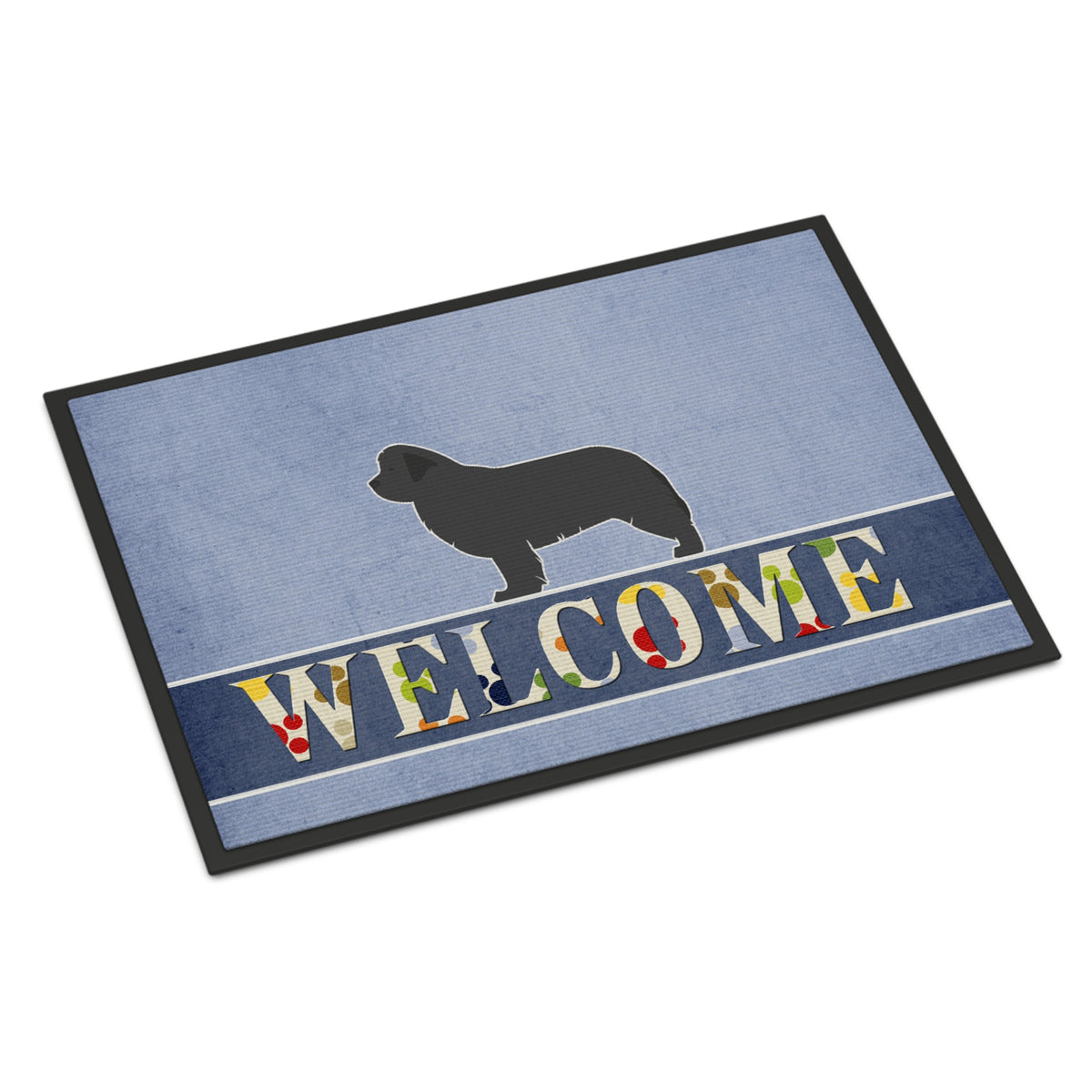 CarolineS Treasures Newfoundland Welcome Doormat 24 X 36 Multicolor