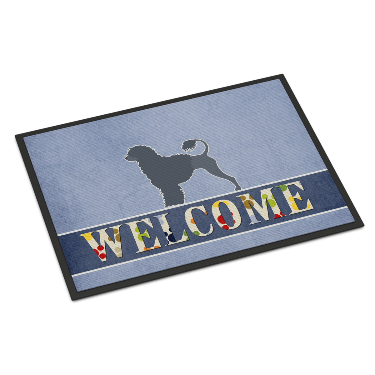CarolineS Treasures Portuguese Water Dog Welcome Doormat 24 X 36 Multicolor