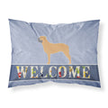'Caroline'S Treasures Welcome Bullmastiff Pillowcase, Standard'