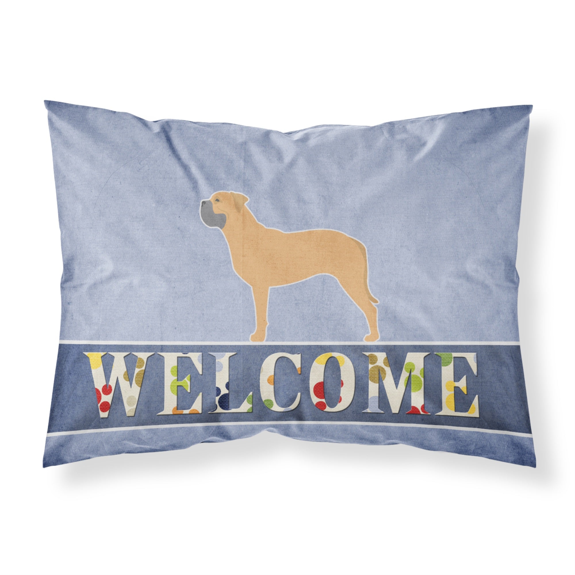 'Caroline'S Treasures Welcome Bullmastiff Pillowcase, Standard'