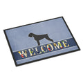 CarolineS Treasures Giant Schnauzer Welcome Doormat 24 X 36 Multicolor