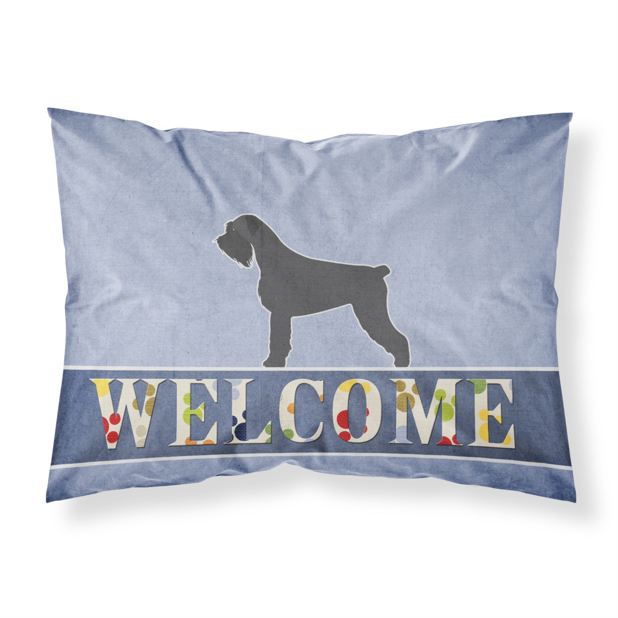 'Caroline'S Treasures Giant Schnauzer Welcome Pillowcase, Standard,'
