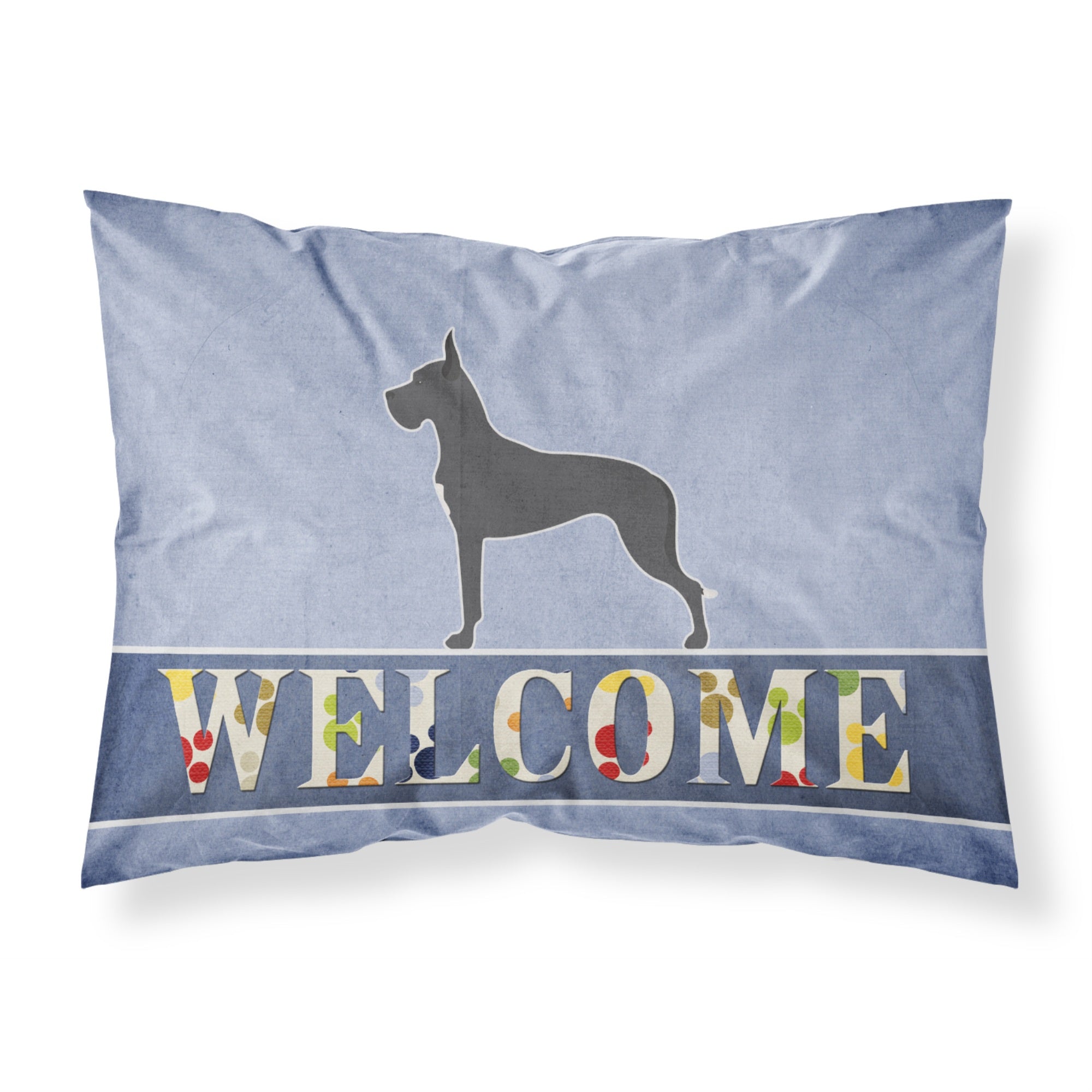 'Caroline'S Treasures Dane Welcome Pillowcase, Standard,'