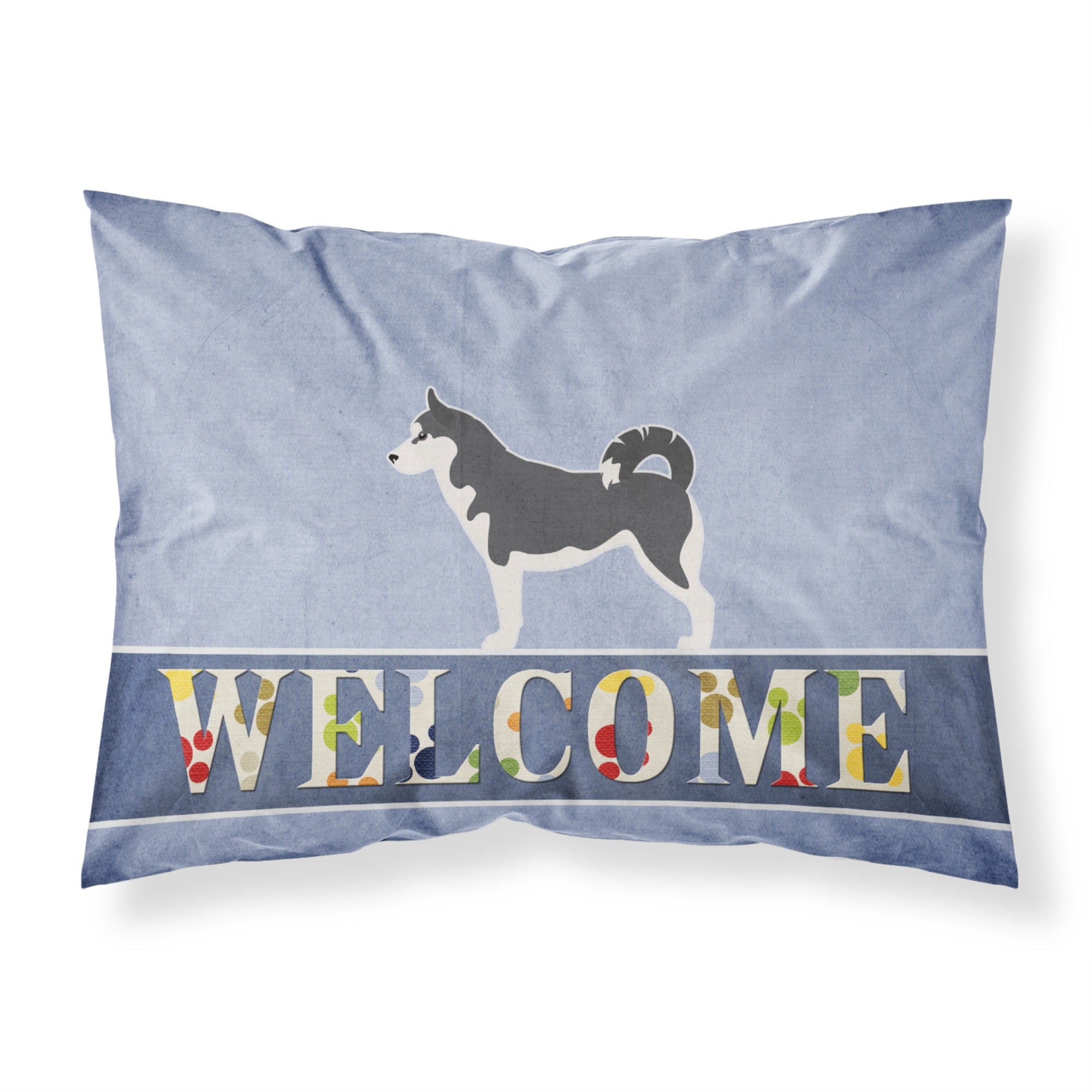 'Caroline'S Treasures Siberian Husky Welcome Pillowcase, Standard,'