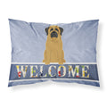 'Caroline'S Treasures Mastiff Welcome Pillowcase, Standard,'