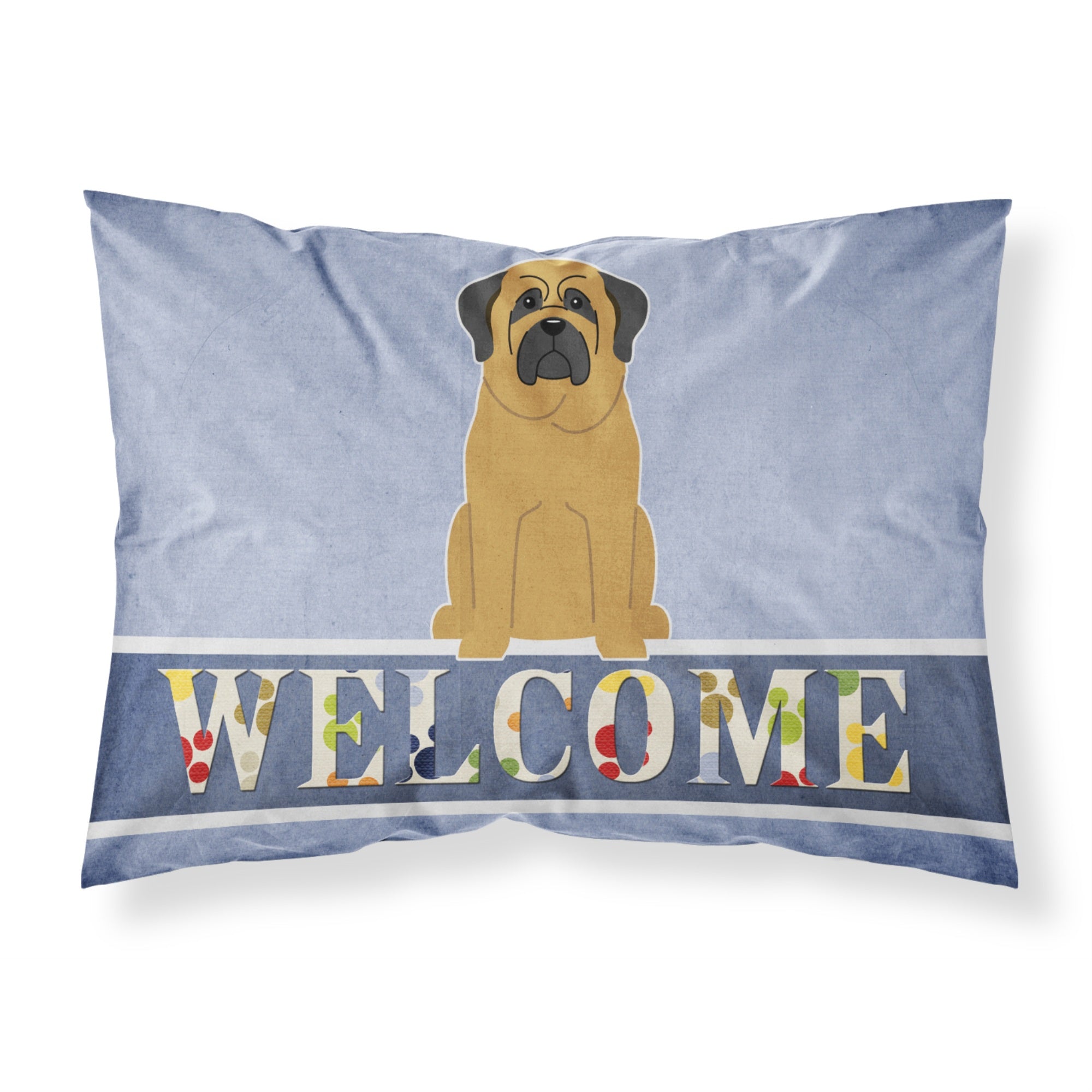 'Caroline'S Treasures Mastiff Welcome Pillowcase, Standard,'