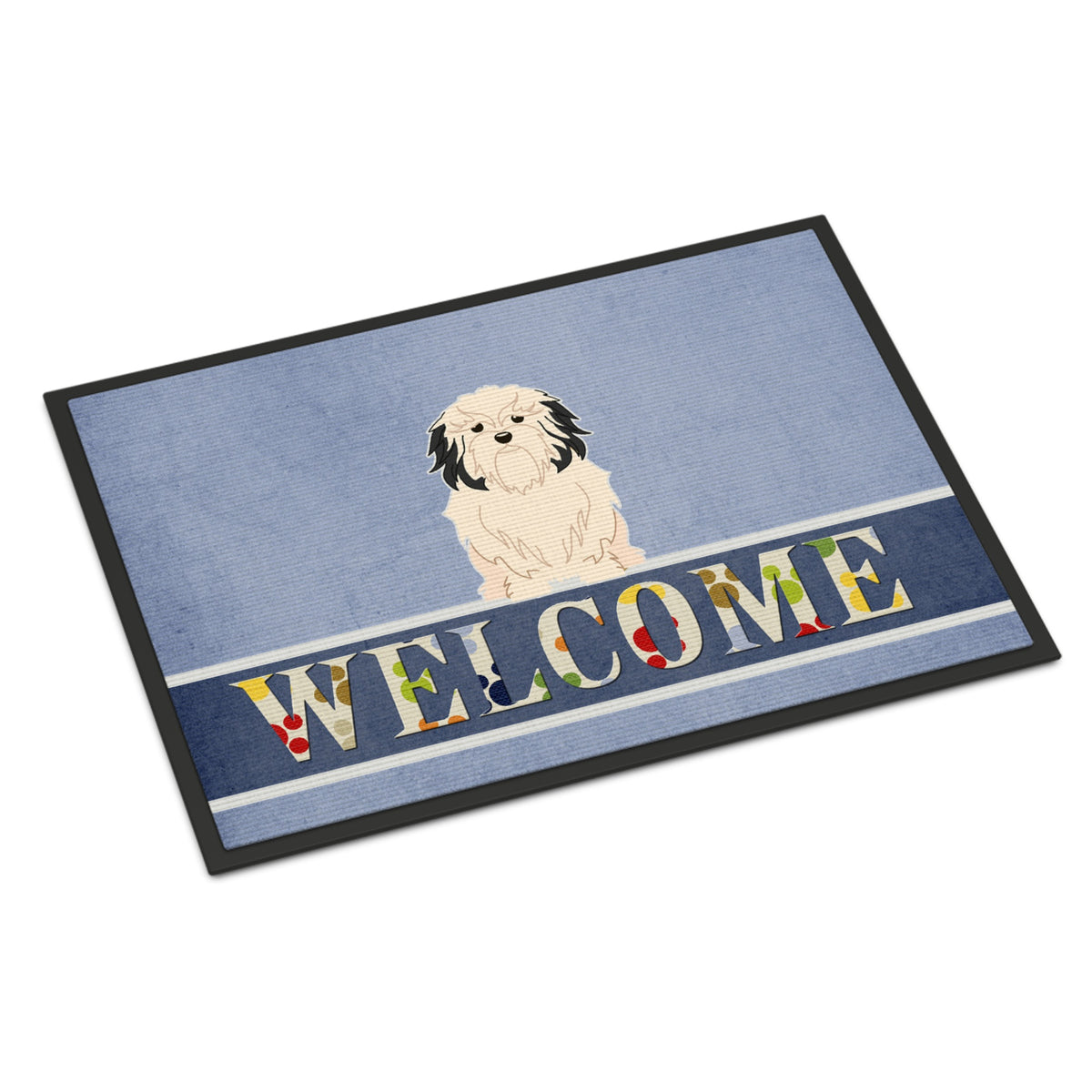 CarolineS Treasures Lowchen Welcome Doormat 18 X 27 Multicolor
