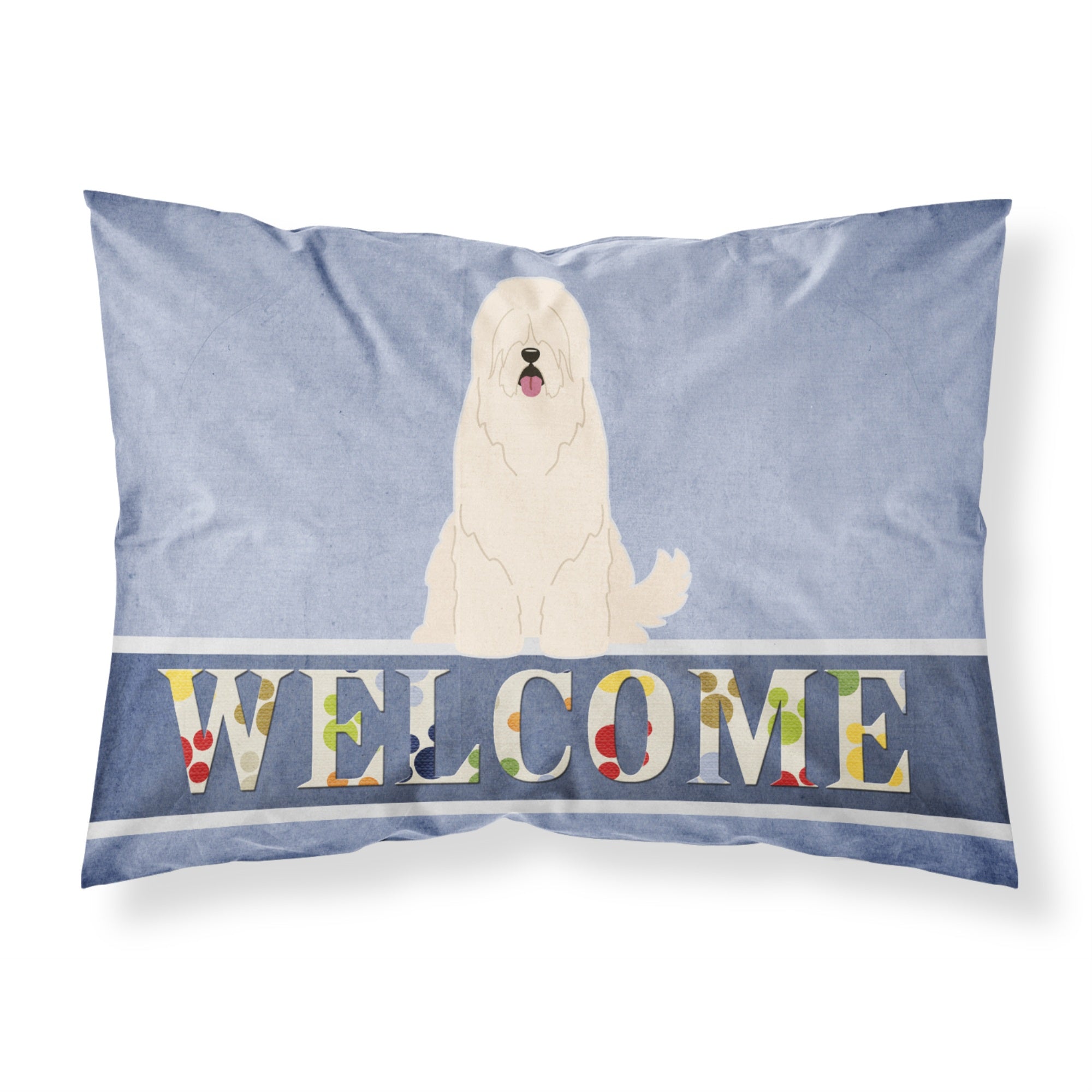 'Caroline'S Treasures South Russian Sheepdog Welcome Pillowcase, Standard,'