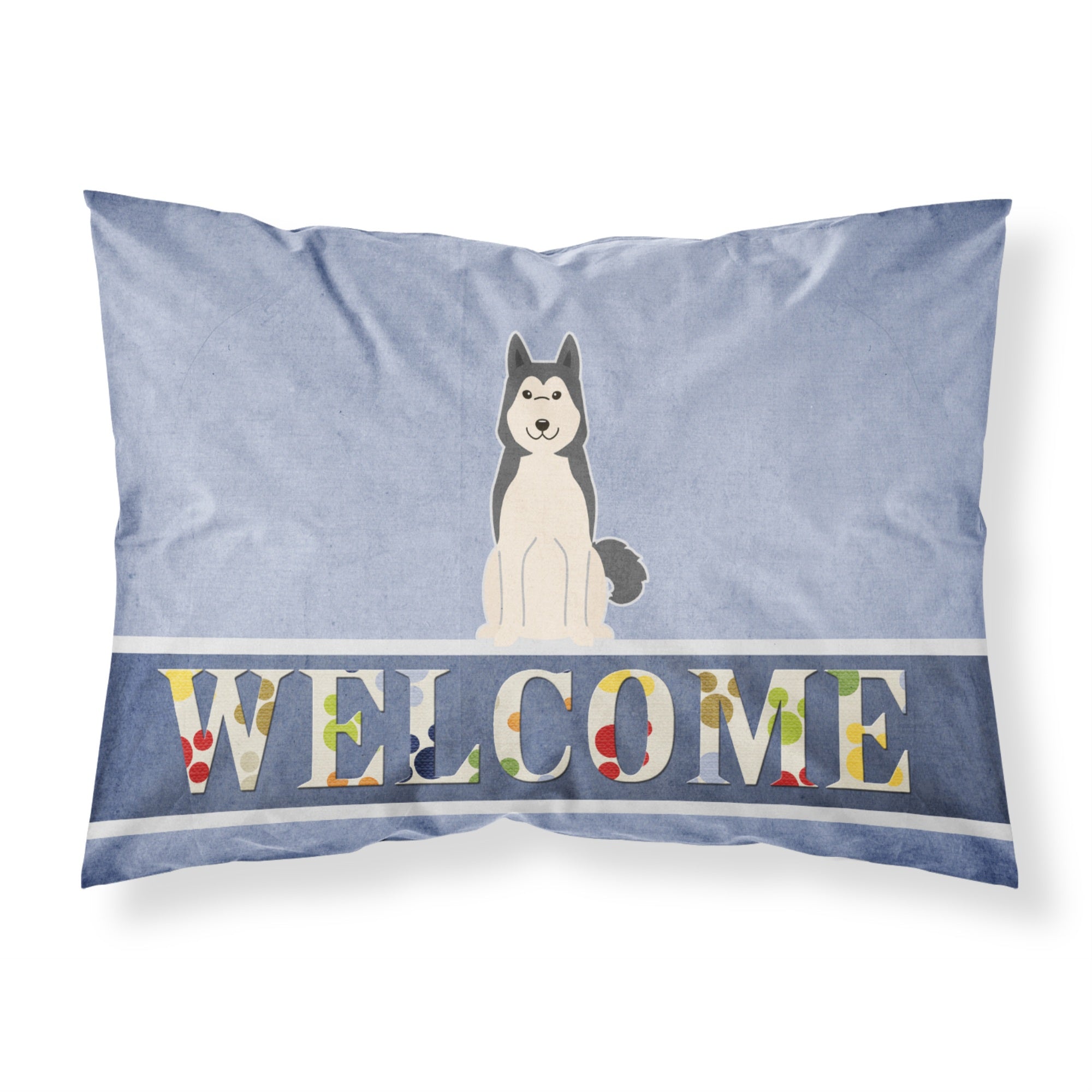 'Caroline'S Treasures West Siberian Laika Spitz Welcome Pillowcase, Standard,'