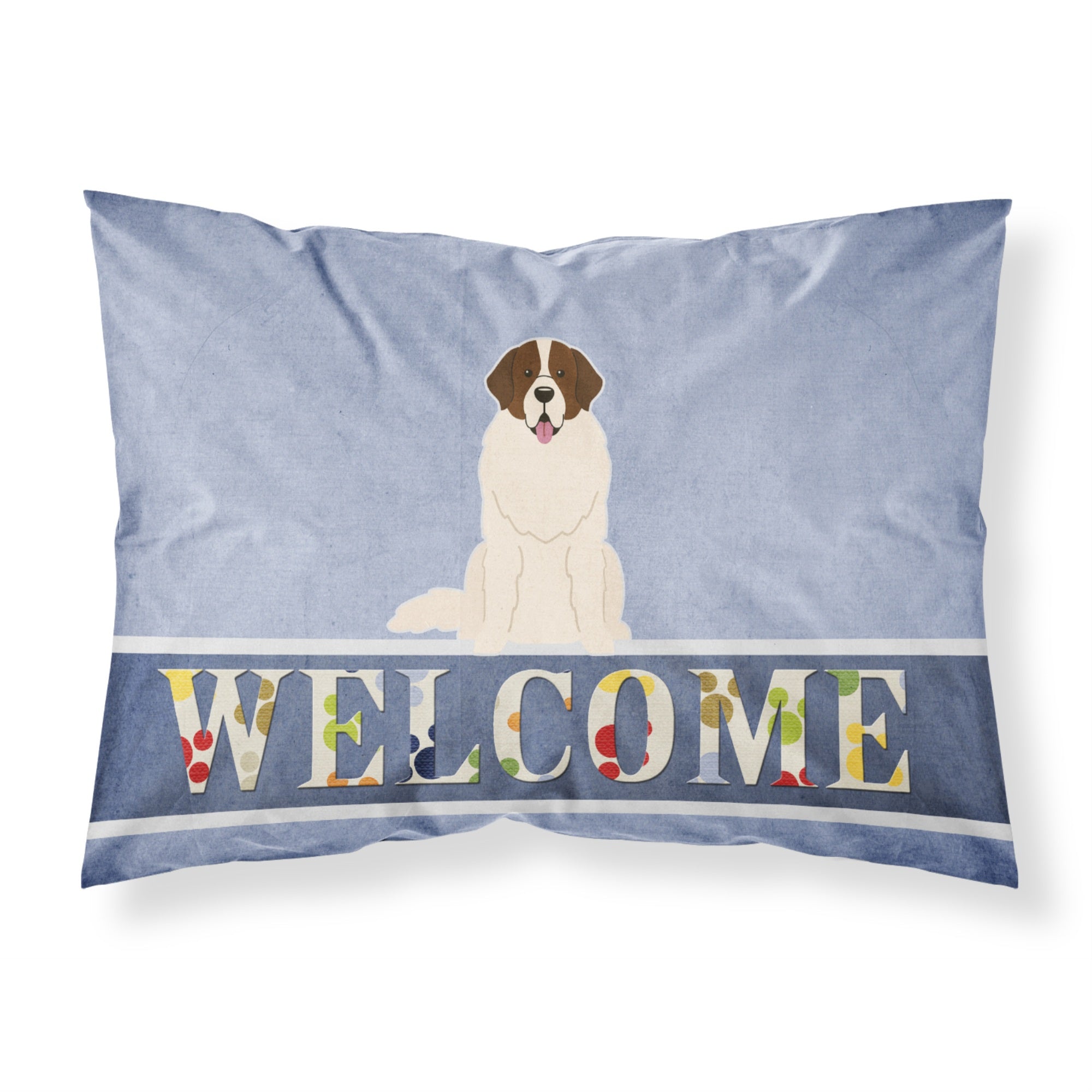'Caroline'S Treasures Moscow Watchdog Welcome Pillowcase, Standard,'