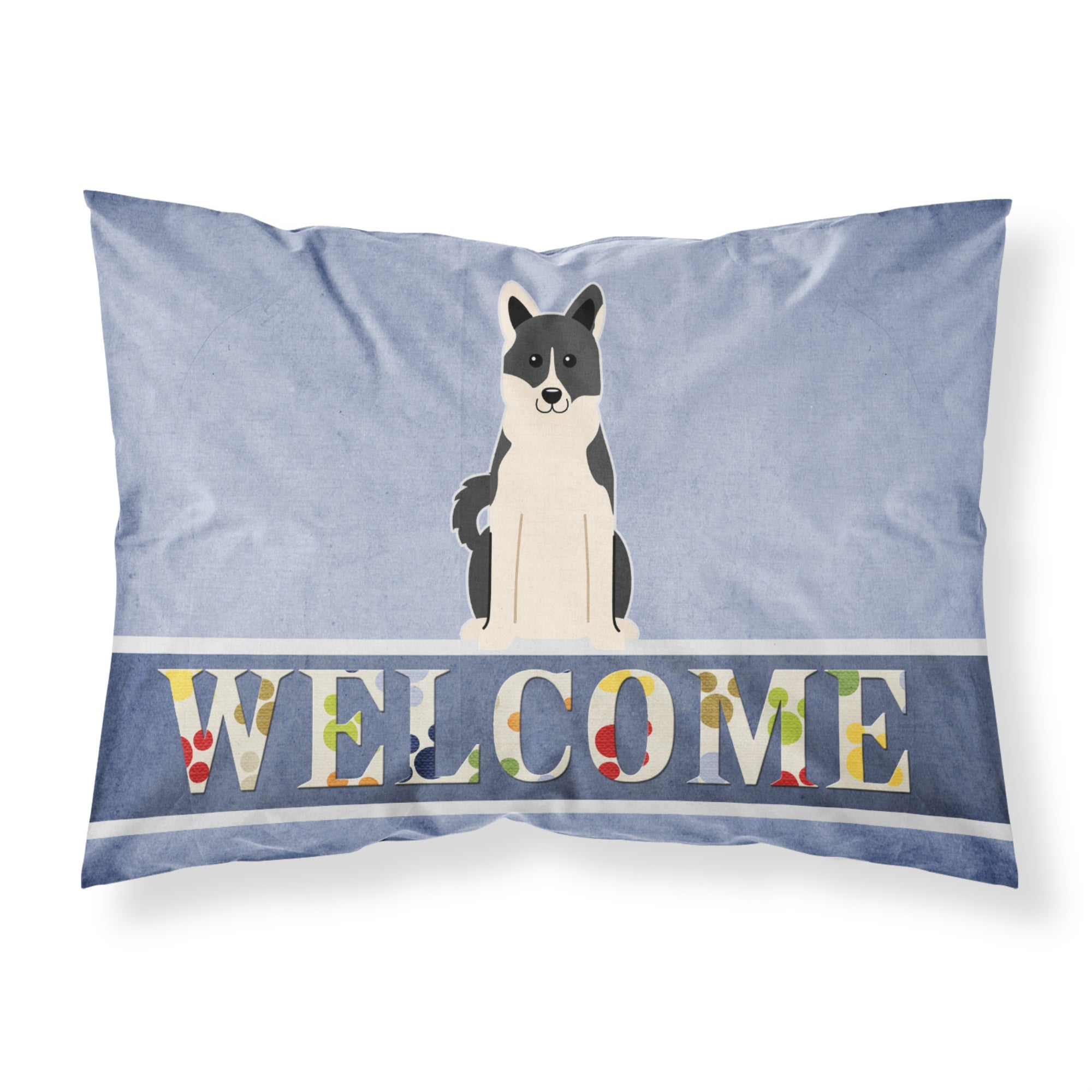 'Caroline'S Treasures Russo-European Laika Spitz Welcome Pillowcase, Standard,'
