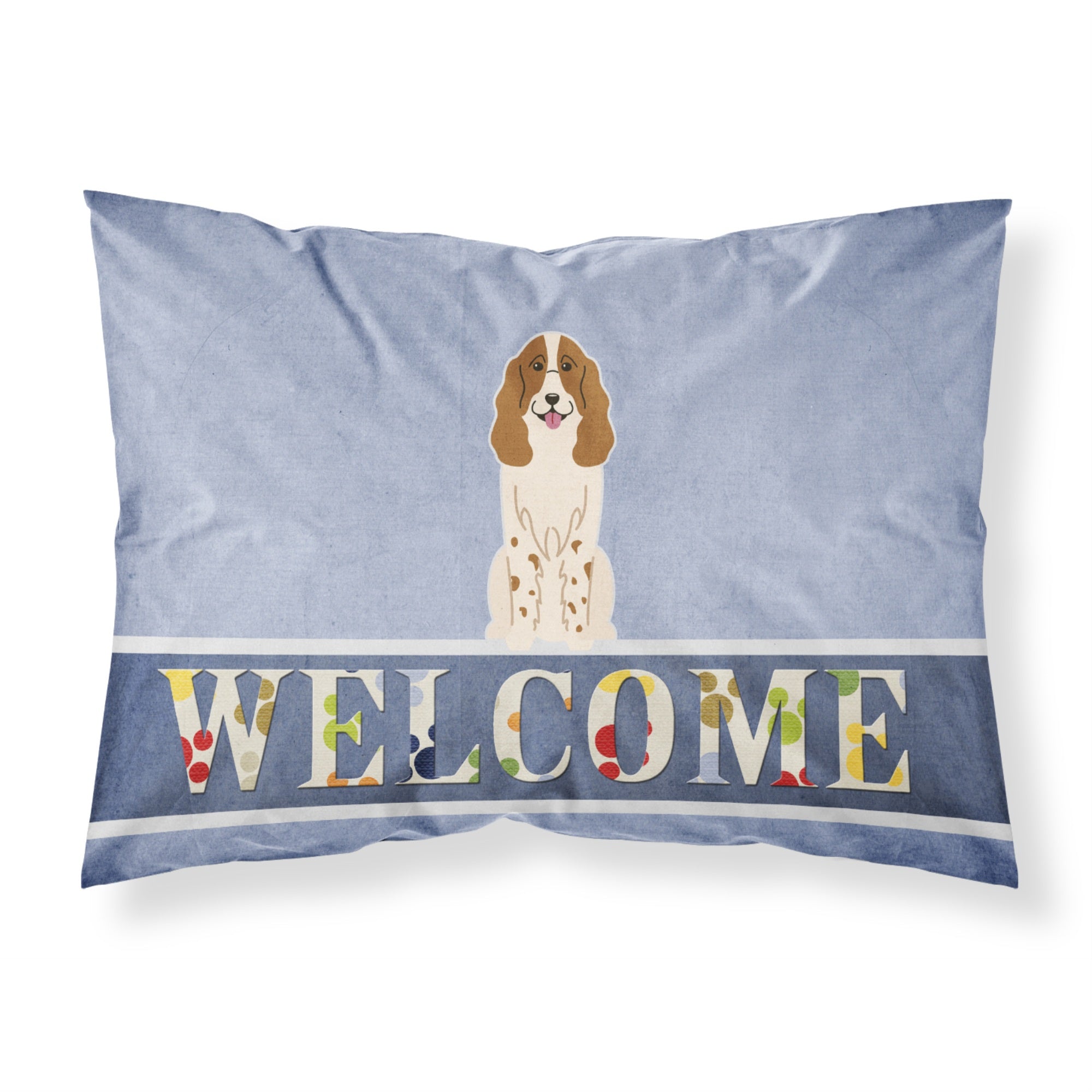 'Caroline'S Treasures Russian Spaniel Welcome Pillowcase, Standard,'