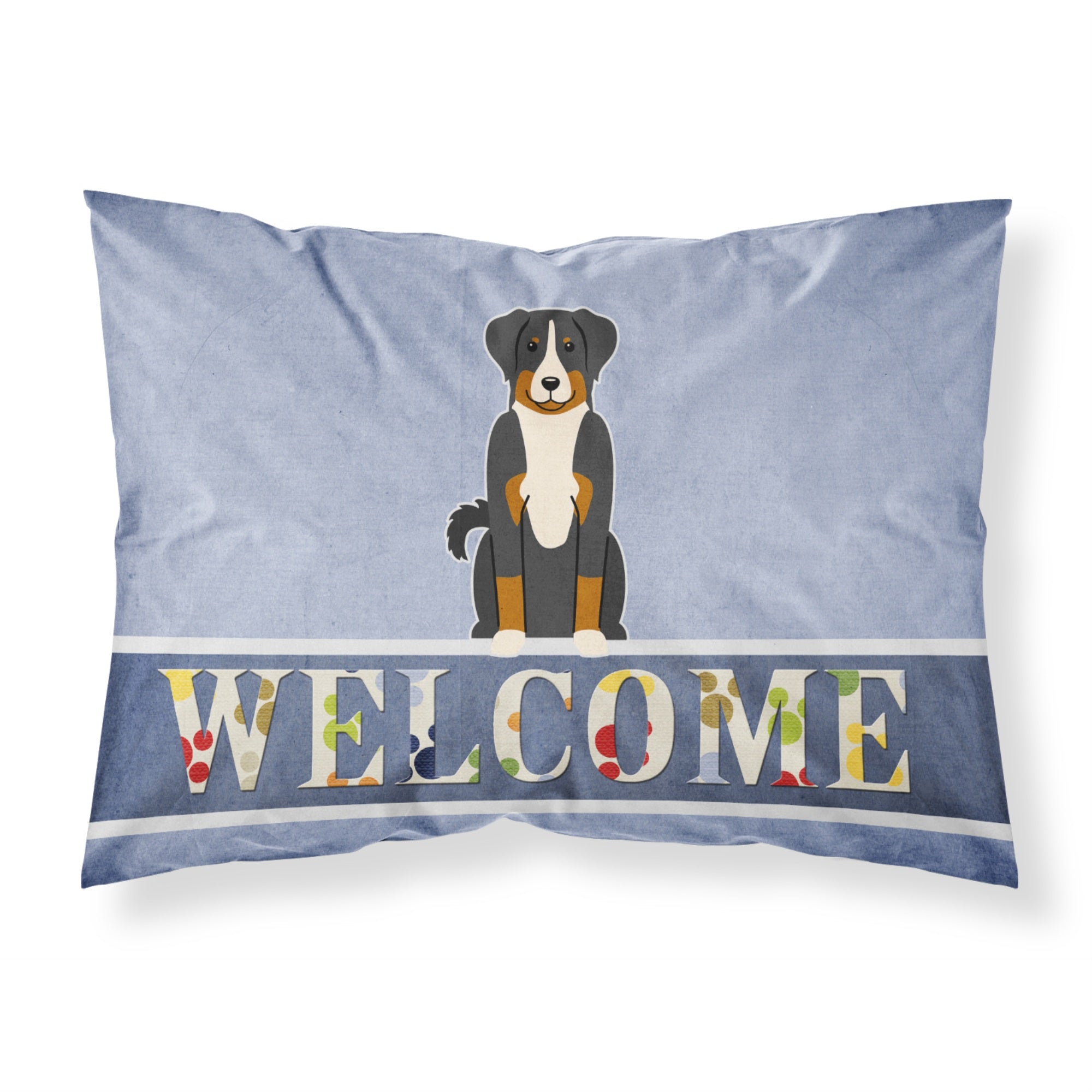 'Caroline'S Treasures Appenzeller Sennenhund Welcome Pillowcase, Standard,'