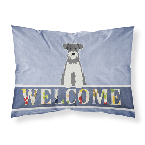 'Caroline'S Treasures ''Miniature Schanuzer Salt And Pepper'' Printed, Polyester Envelope Closure Pillowcase, Standard, Mul