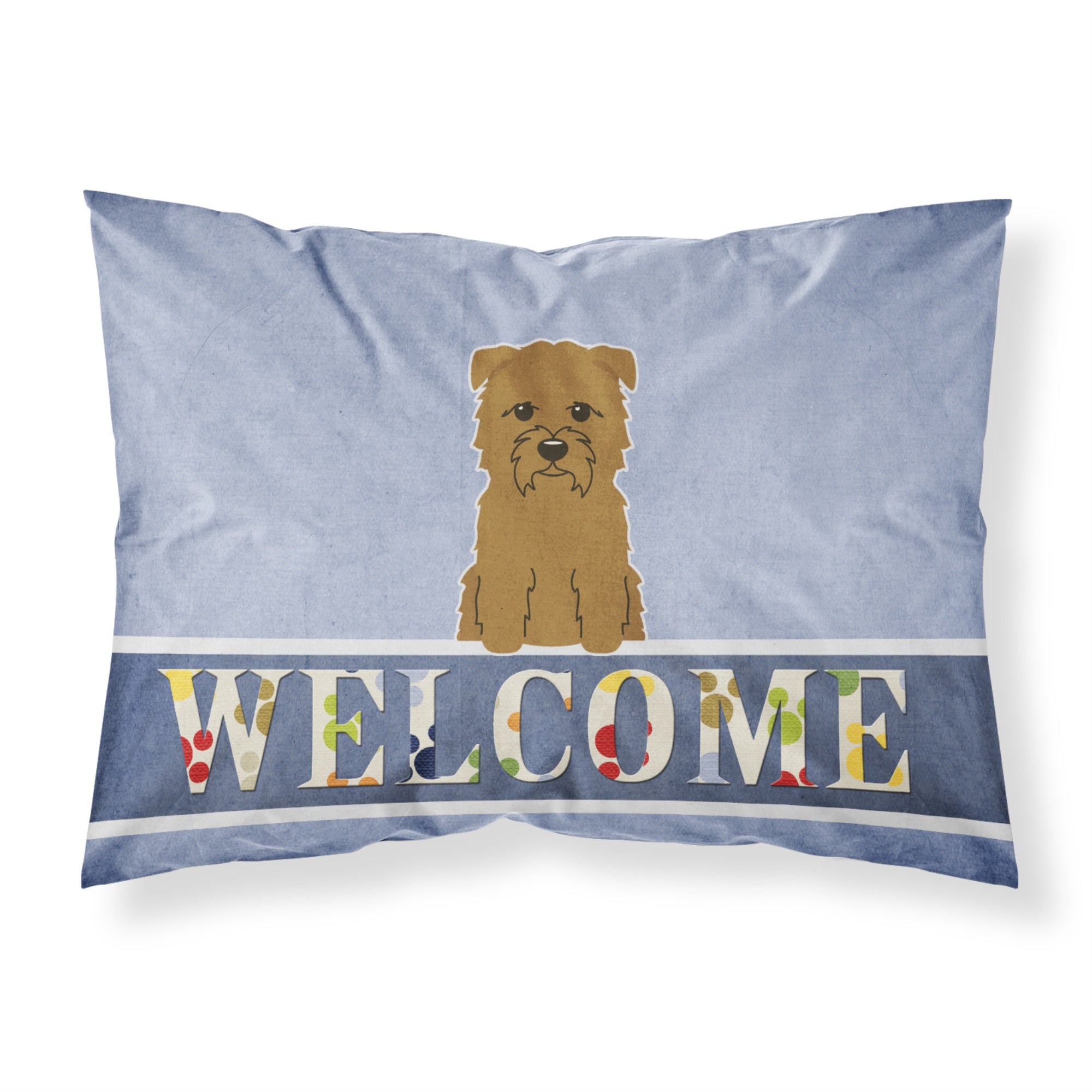 'Caroline'S Treasures Glen Of Imal Tan Welcome Pillowcase, Standard,'