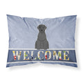 'Caroline'S Treasures Welcome Giant Schnauzer Pillowcase, Standard'