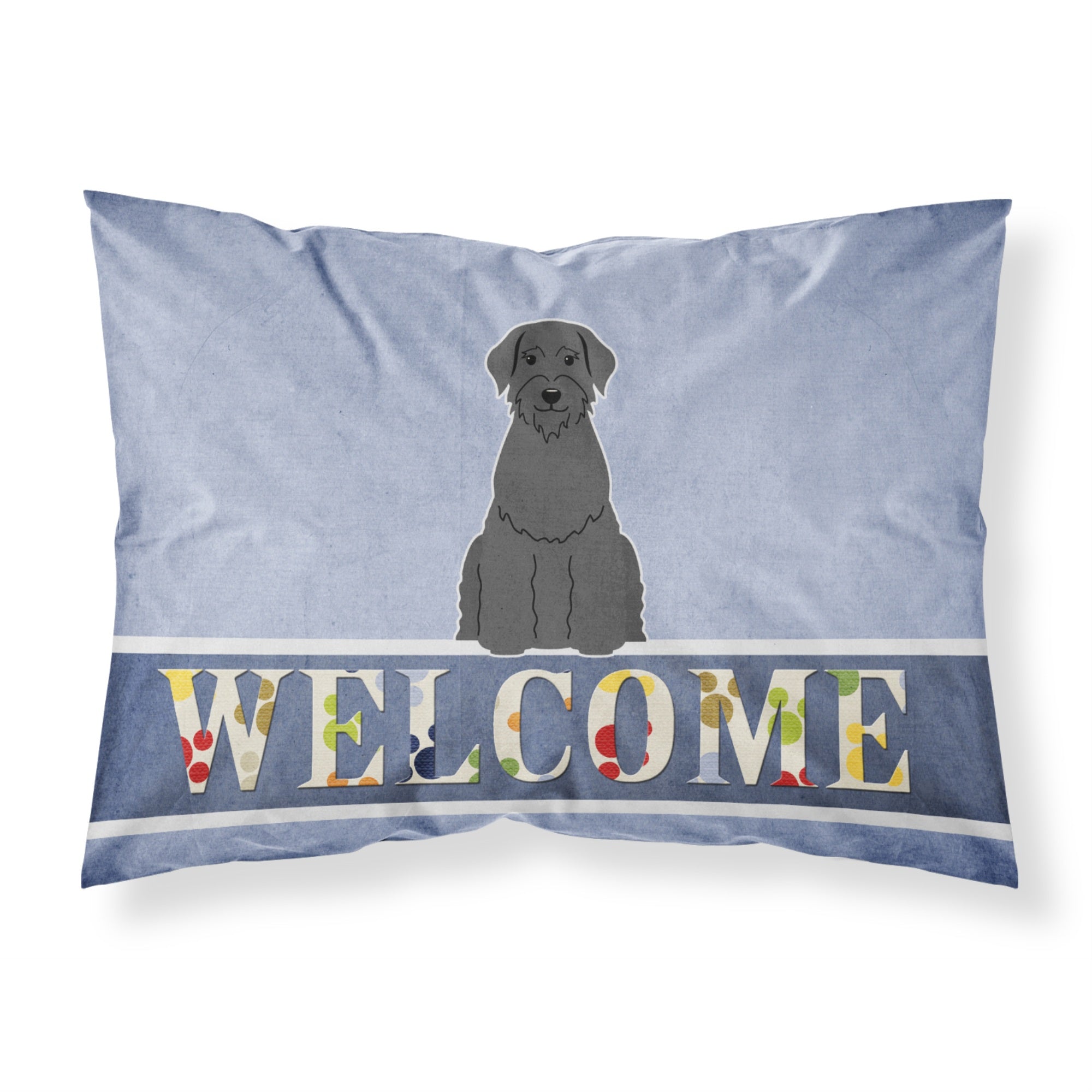'Caroline'S Treasures Welcome Giant Schnauzer Pillowcase, Standard'