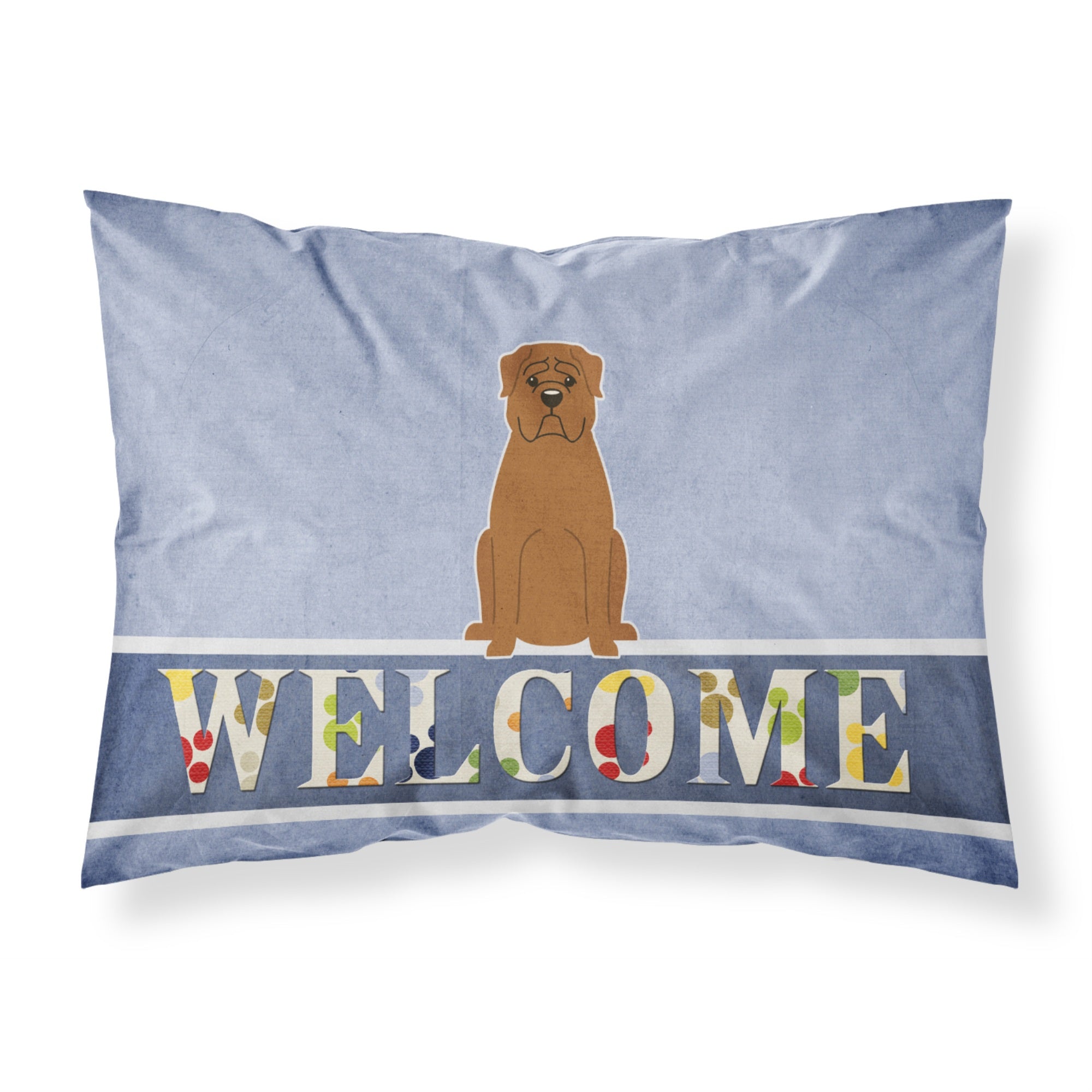 'Caroline'S Treasures Dogue De Bourdeaux Welcome Pillowcase, Standard,'
