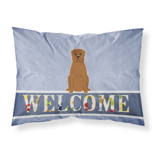 'Caroline'S Treasures Dogue De Bourdeaux Welcome Pillowcase, Standard,'