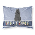 'Caroline'S Treasures Welcome Bouvier Des Flandres Pillowcase, Standard'