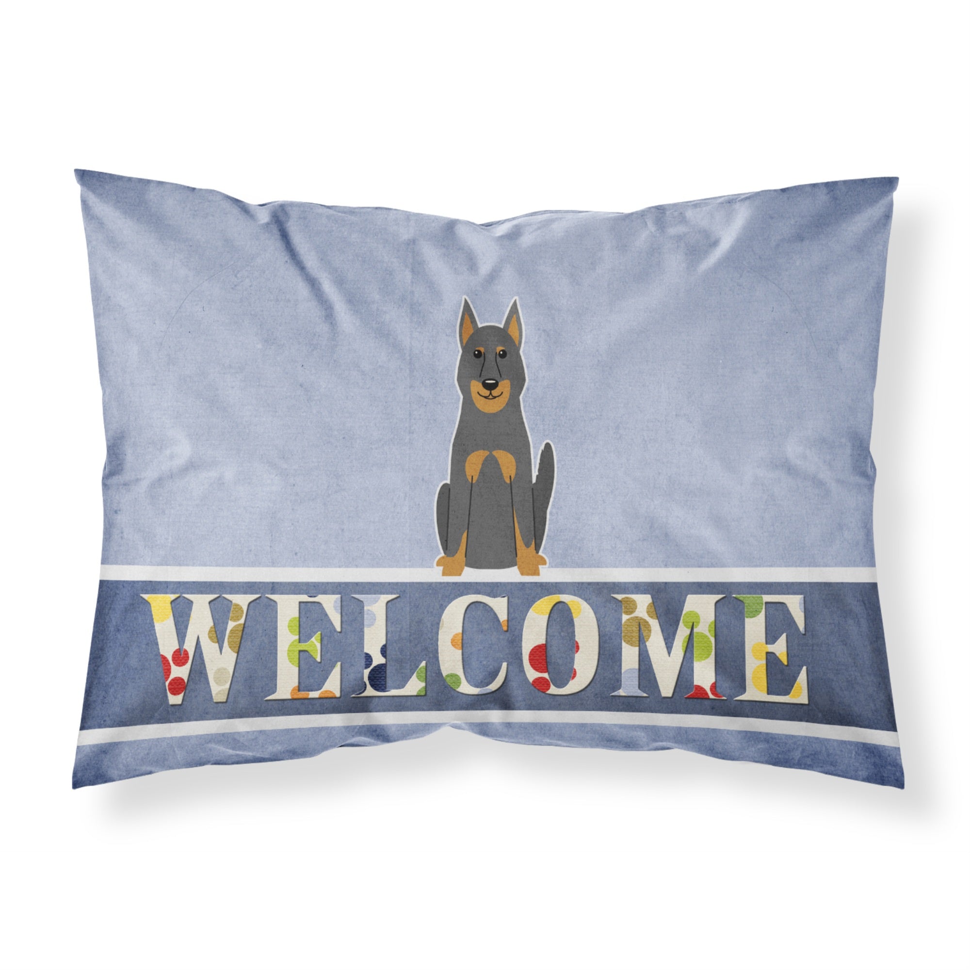 'Caroline'S Treasures Beauce Shepherd Dog Welcome Pillowcase, Standard,'