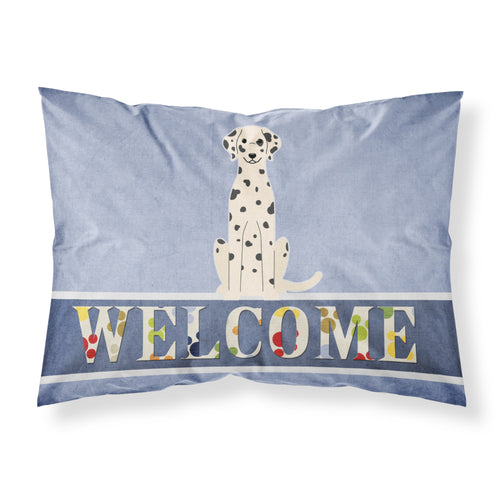 'Caroline'S Treasures Welcome Dalmatian Pillowcase, Standard'