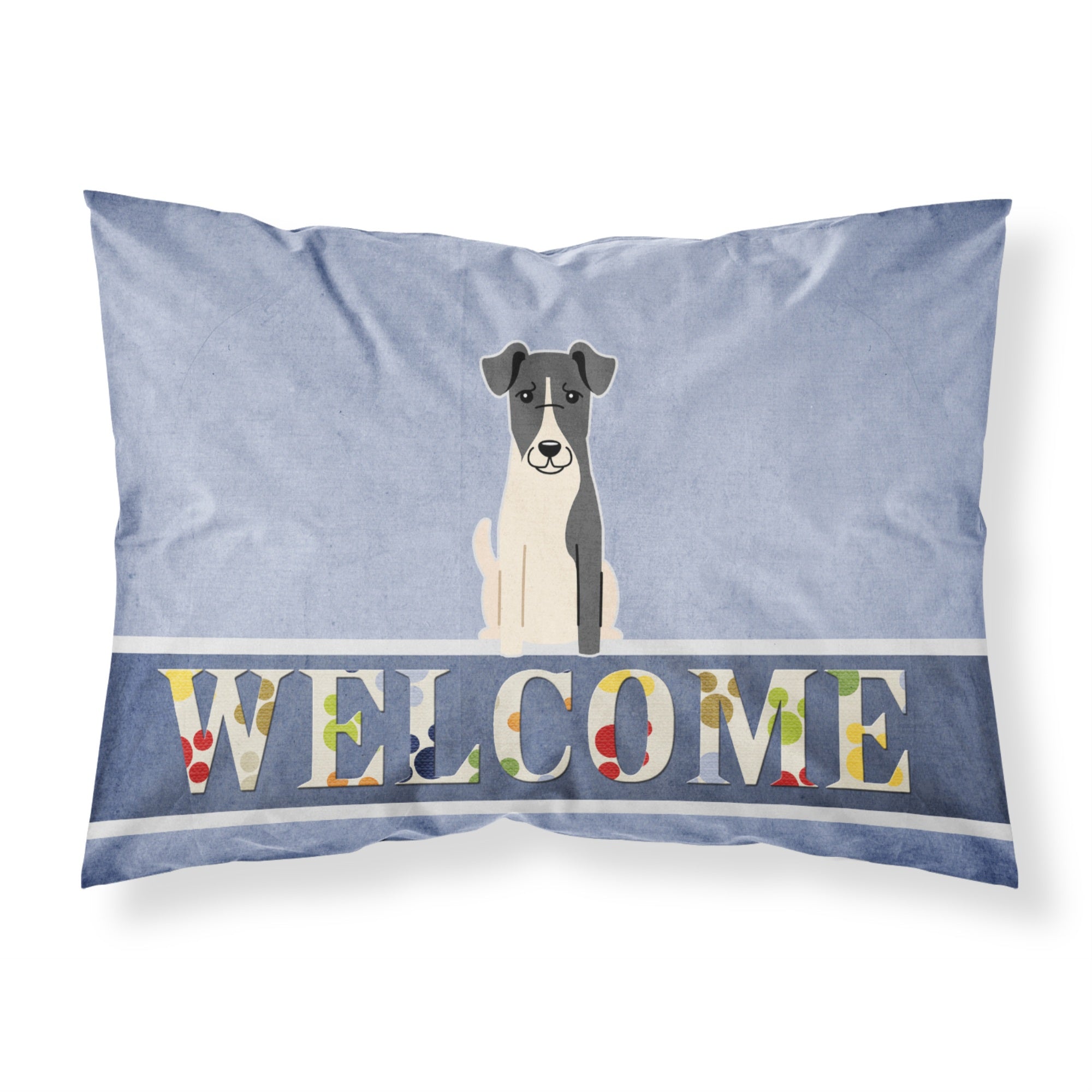 'Caroline'S Treasures Smooth Fox Terrier Welcome Pillowcase, Standard,'