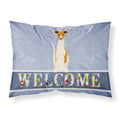 'Caroline'S Treasures Whippet Welcome Pillowcase, Standard,'