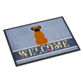 CarolineS Treasures Fawn Boxer Welcome Doormat 18 X 27 Multicolor