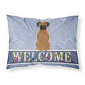 'Caroline'S Treasures Brindle Boxer Welcome Pillowcase, Standard,'