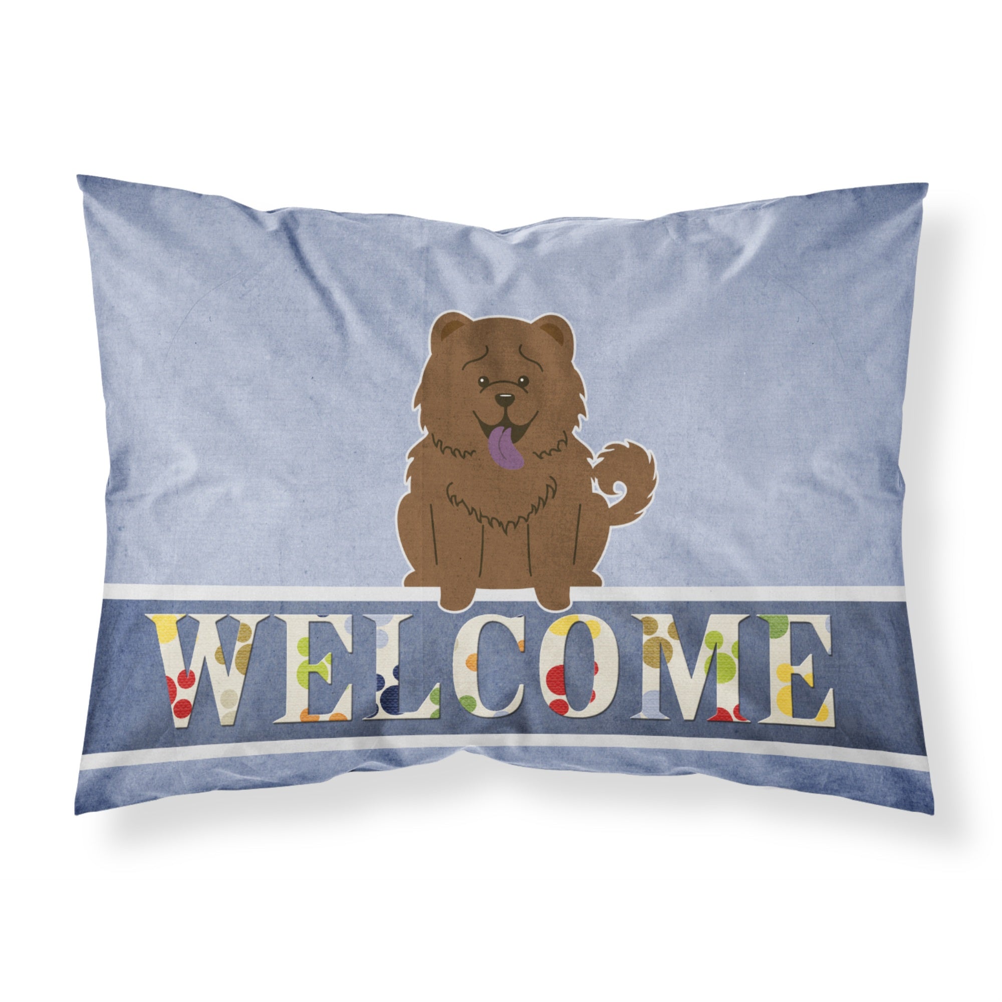 'Caroline'S Treasures Chow Chocolate Welcome Pillowcase, Standard,'