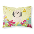 Easter Eggs Lowchen Fabric Standard Pillowcase