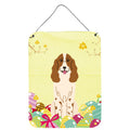 CarolineS Treasures Easter Eggs Russian Spaniel Metal Print, 16 X 12, Multicolor