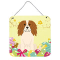 CarolineS Treasures Easter Eggs Cavalier Spaniel Metal Print, 6 X 6, Multicolor