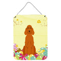 CarolineS Treasures Easter Eggs Irish Setter Metal Print, 16 X 12, Multicolor