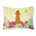 Easter Eggs Irish Setter Fabric Standard Pillowcase